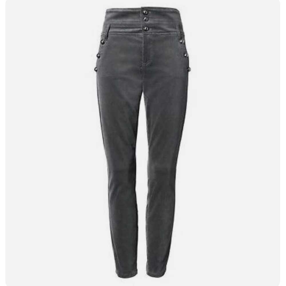 Banana Republic x Olivia Palermo High Waisted Corduroy Skinny Pants Size 25P